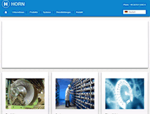 Tablet Screenshot of dr-horn.org